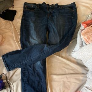 Jcrew stretch skinny jeans size 34/28